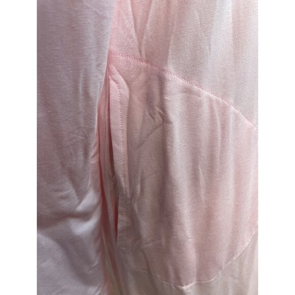 Lands End Light Pink Open Front Cardigan With Pockets Long Sleeve Womens Size S - Picture 5 of 8